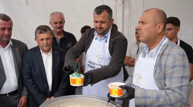 Küçükyoncalı Keşkek Şenliği ve Dokuma İçin Coğrafi İşaret İşbirliği Ateşi
